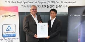 LG디스플레이 대형 올레드패널, ‘눈이 편안한 디스플레이’로 인정받아