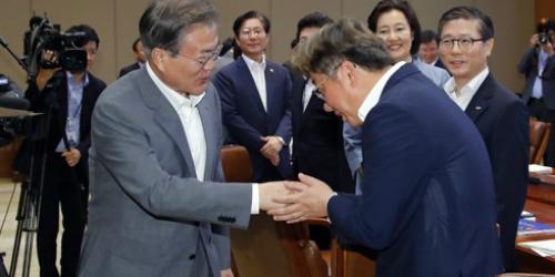 채희봉, 가스공사 사장 취임식에서 