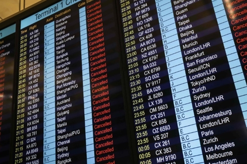 대한항공 아시아나항공, 폐쇄됐던 홍콩공항 항공편 운항 재개