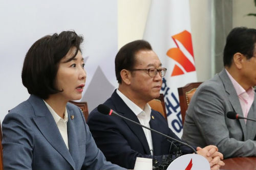 나경원 “조국 인사청문회는 3일간 실시해야 제대로 진실규명 가능”