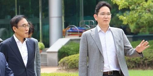 이재용, 삼성전자 반도체사업부 사장단과 온양사업장 찾아 대책 논의 