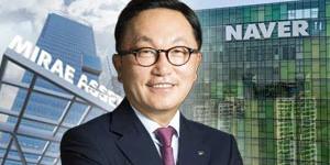 박현주, 네이버와 함께 젊은층 겨냥 미래에셋그룹 미래금융을 그리다 