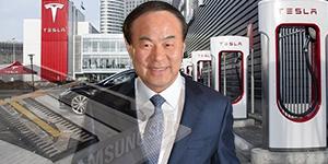 [오늘Who] '원통형 배터리 투자' 전영현, 테슬라에 삼성SDI 공급하나 