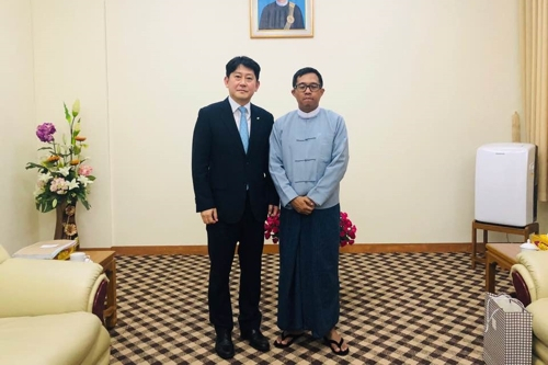 금감원 수석부원장 유광열, 미얀마 중앙은행 찾아 협력방안 논의 