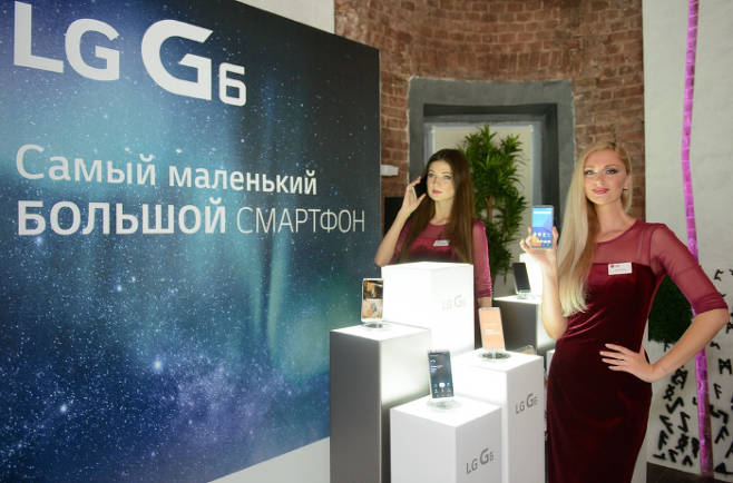 러시아 언론 "LG전자가 러시아 스마트폰시장 철수할 가능성"