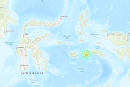 인도네시아 말루쿠제도 해상에서 규모 6.5 지진, 최소 8명 사망