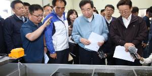 이낙연, 돼지열병 방역현장에서 “전광석화처럼 신속하게 대응”