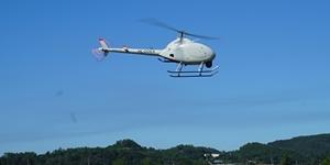 한국항공우주산업, 자체개발한 민수 무인헬기 첫 비행 성공