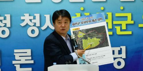 화천군수 최문순 “강원도청 유치해 군부대 해체 따른 위기 극복”