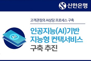 신한은행, 네이버 인공지능 활용해 대기시간 없는 상담 도입