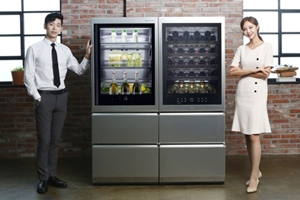 LG전자, 'LG시그니처' 브랜드 와인셀러와 냉장고 새 제품 내놔 