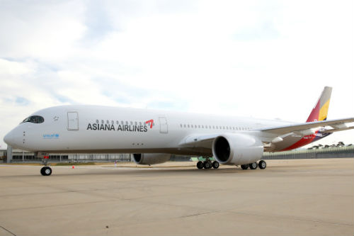 아시아나항공, 장거리 비행에 최적화된 A350 10호기 도입