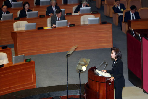 나경원 “문재인정권 2년 반은 상실의 시간, 뻔뻔하고 염치 없다”