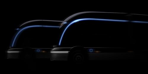 현대차, 수소전용 대형트럭 'HDC-6 넵튠'의 티저 이미지 공개