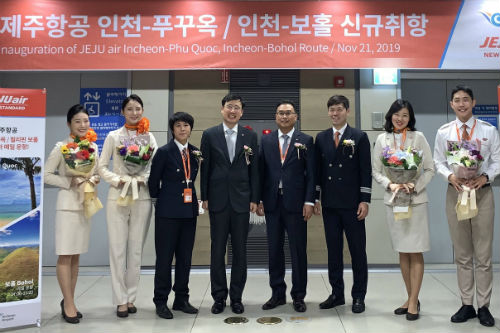 제주항공, 인천~베트남 푸꾸옥과 인천~필리핀 보홀 노선 새로 취항