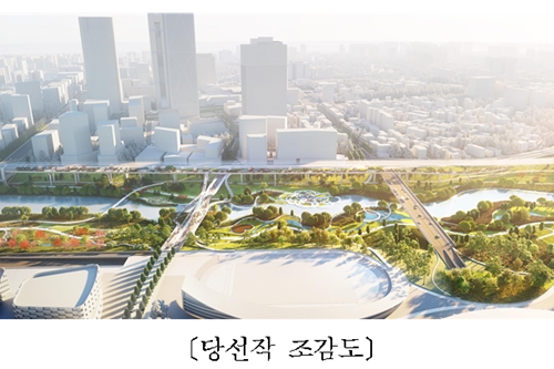 서울시, 탄천과 한강 일대 국제교류복합지구 설계공모 당선작 발표