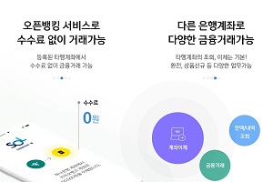 신한은행 오픈뱅킹 대응 앞서가, <a href='https://www.businesspost.co.kr/BP?command=article_view&num=338197' class='human_link' style='text-decoration:underline' target='_blank'>진옥동</a> 모바일앱 '쏠' 성과 '쏠쏠'