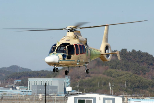 한국항공우주산업, 국내 제작 소형 민수헬기 첫 비행 성공
