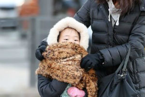 주말 7일 흐리고 추워, 휴일 8일도 매서운 추위 이어져