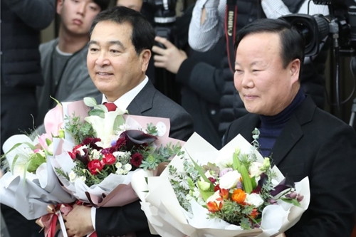 한국당 원내대표에 심재철, “여당에 예산안 처리 당장 중단 요구”