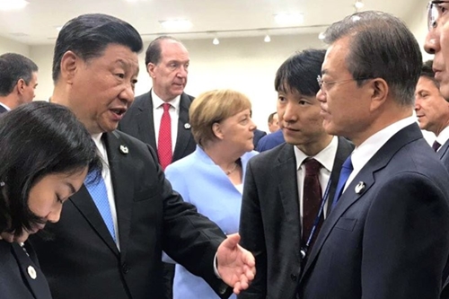 문재인, 시진핑과 23일 베이징에서 정상회담 열고 한반도 정세 논의