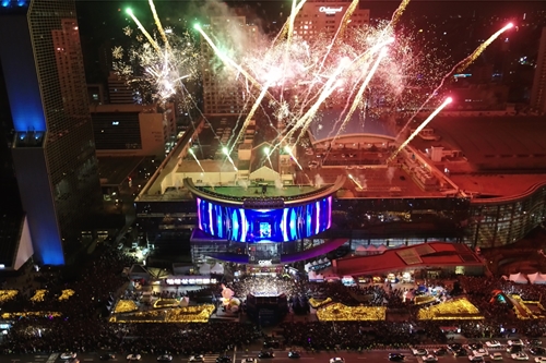 현대차, 서울 코엑스 일대에서 31일 새해맞이 카운트다운 행사 열어