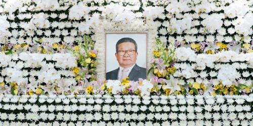 이재용 이명희 정용진 구자경 빈소 조문, 대통령도 김상조 통해 애도 