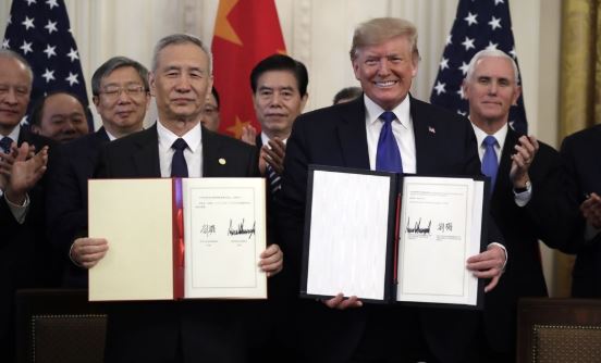 뉴욕증시 3대지수 다 올라, 미국 중국 1단계 무역합의는 예상 수준 