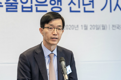 수출은행장 방문규 "업황 회복으로 성동조선해양 매각 마무리 기대"