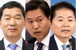 민주당 후보 신정훈 손금주 김병원, 전남 나주화순에서 오차범위 접전 