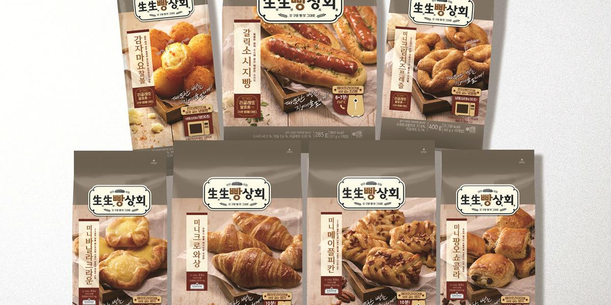 롯데제과, 기린 브랜드로 냉동 베이커리 생생빵상회 제품 내놔