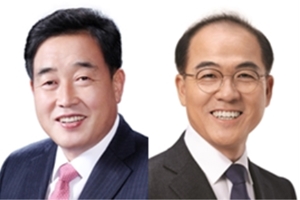 여주양평에서 통합당 김선교 46.7%, 민주당 최재관 37.9%에 앞서