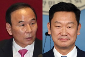 충북 보은옥천영동괴산 통합당 박덕흠 43.3%, 민주당 곽상언 29.4% 