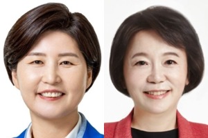 수원을에서 민주당 백혜련 58.7%, 통합당 정미경 28.1%에 우위 