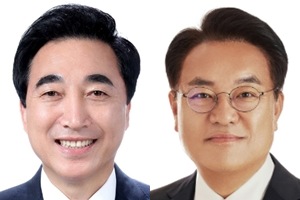 공주부여청양 접전, 통합당 정진석 43.5% 민주당 박수현 35.3%