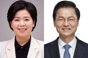 광주 서구을 민주당 양향자 62.9%, 민생당 천정배 18.5%에 우위 