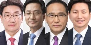 강릉 경합, 민주당 김경수 32.4% 무소속 권성동 27.9%