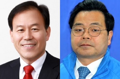 창원 마산회원구 민주당 하귀남 32.9%, 통합당 윤한홍 53%에 열세 