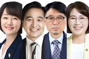 안양시 동안을 민주당 이재정 52.9%, 통합당 심재철 33.4%에 우위 