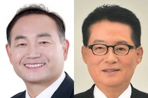 목포 경합, 민주당 김원이 42.7% 민생당 박지원 34.6%