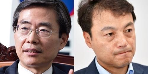 부산 사하구을, '옛 친노' 통합당 조경태에 노사모 민주당 이상호 공격 