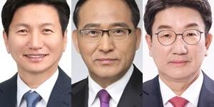 강릉 접전, 민주당 김경수 33.9% 무소속 권성동 29.0%