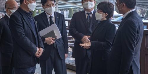 한국도로공사 사장 김진숙 취임식 대신 현장방문, 