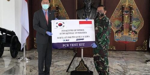 대우조선해양, KAI와 인도네시아 국방부에 코로나19 진단키트 기증