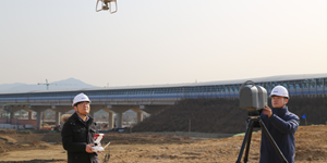 대림산업, 드론 촬영 3차원 그래픽 데이터를 20개 현장에 적극 활용 