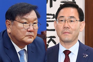 김태년 주호영, 국회 원구성 위해 법사위원장 놓고 마지막 협상 시도 