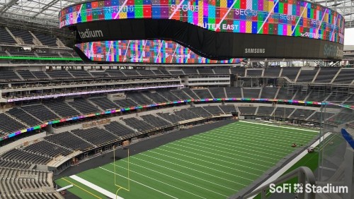 삼성전자, 미국 7만 석 규모 새 경기장에 LED디스플레이 공급