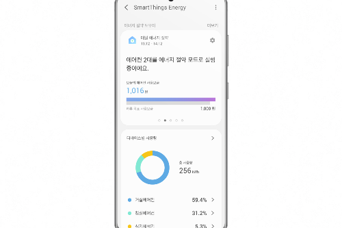 삼성전자, 가전관리앱 스마트싱스에 에너지관리 기능 더 추가 