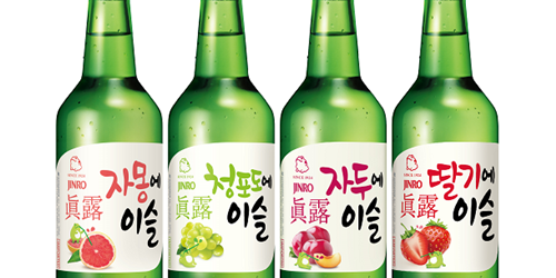 하이트진로, 중국에서 소주류 참이슬과 과일리큐르 제품 판매 급증