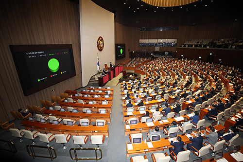 국회, 부동산3법 공수처3법 국민체육진흥법 포함 법안 18건 의결 